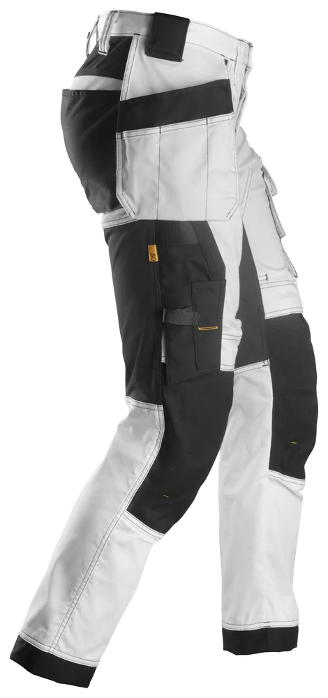 Arbeidsbukse stretch hvit str 96 v:9466252