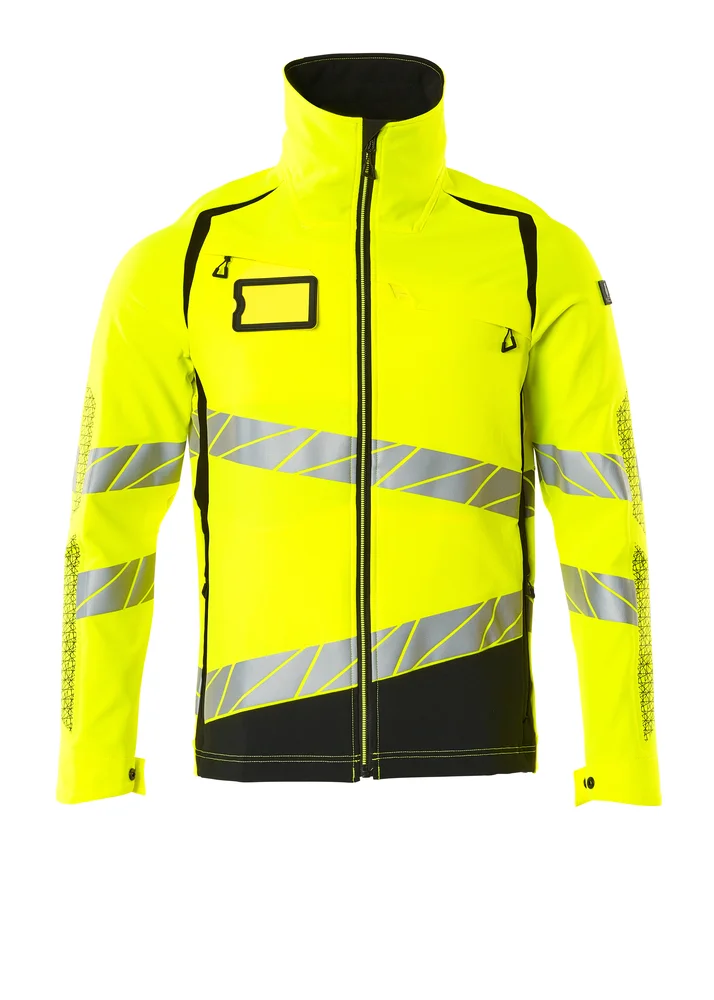 Arbeidsjakke 19009 gul/svart str. L v:4408708 Arbeidsjakke 19009 gul/svart str. L v:4408708