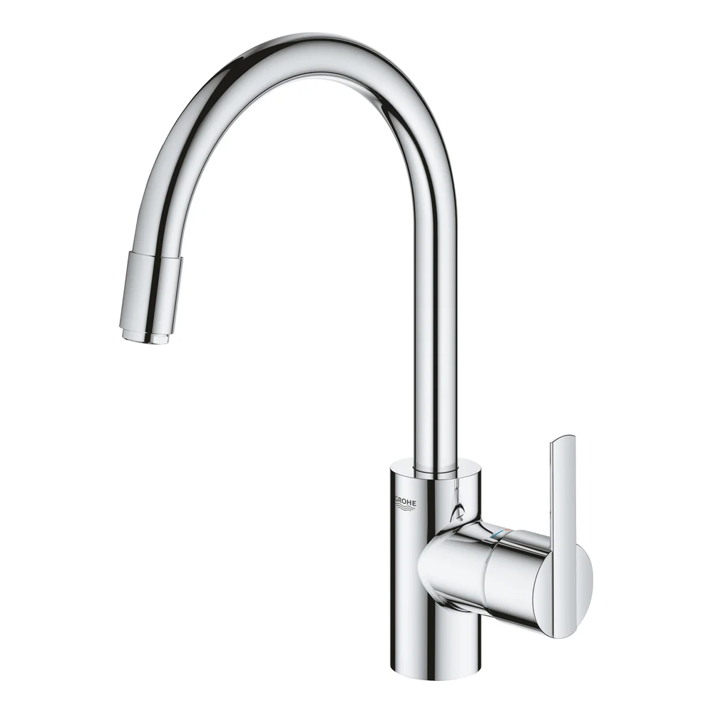 GROHE FEEL KJØKKENARMATUR M/UTTREKKBAR TUT KROM QF v:2364353