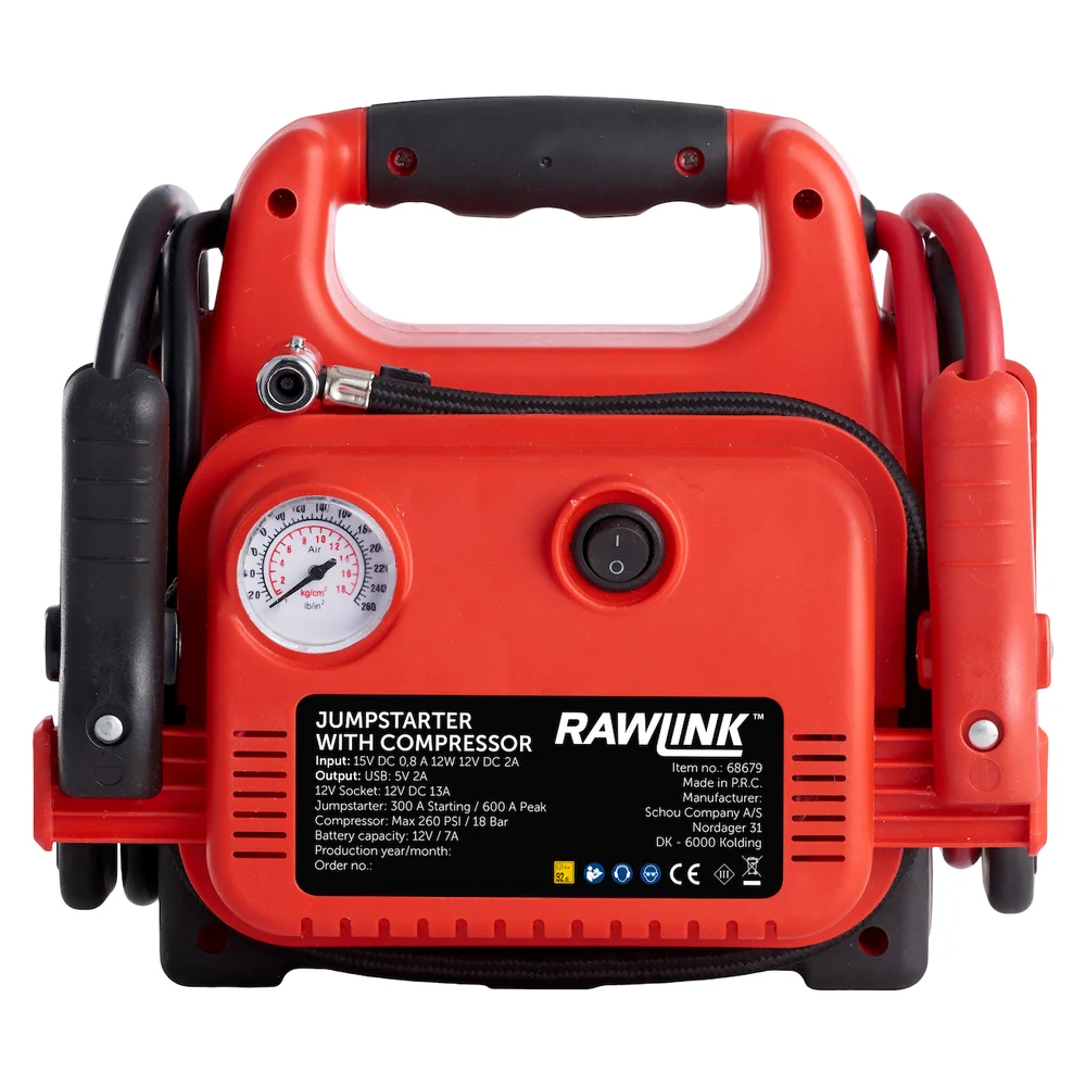 AUTO ENERGISTASJON M/KOMPRESSOR 7AMP v:4638121