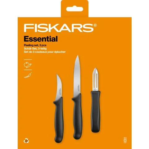 Essential 1065600 Fiskars Skrellersett 3131091