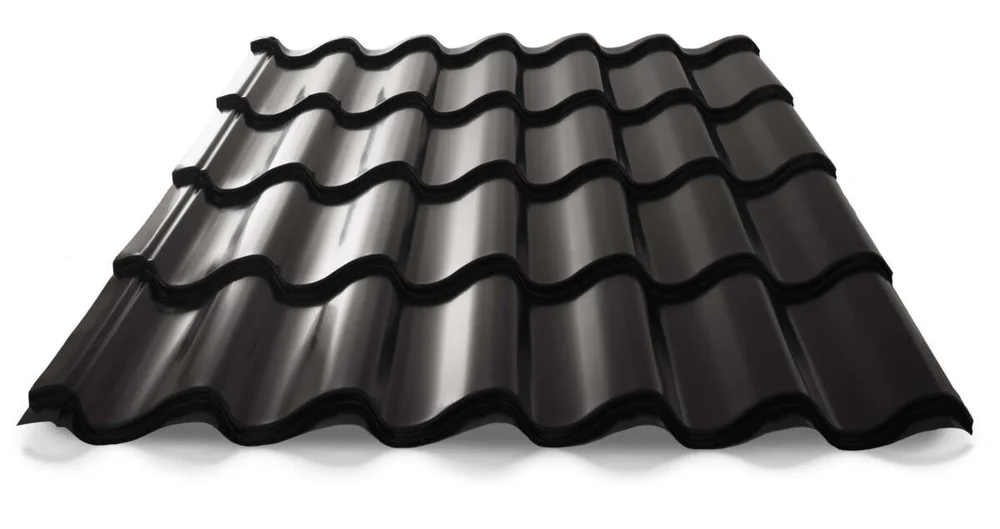 Verform takpanne 0,5 mm sort v:7239376