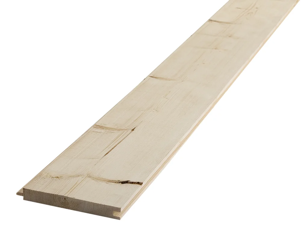 Underpanel ubehandlet gran/furu 18×120 mm v:4293978 Underpanel ubehandlet gran/furu 18×120 mm v:4293978