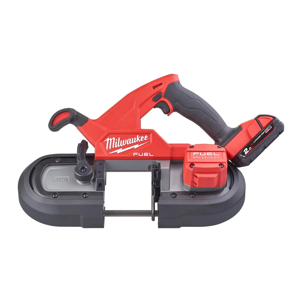 Milwaukee Bandsag, M18 FBS85-202C, 2x2 Ah batterier og lader v:1891504