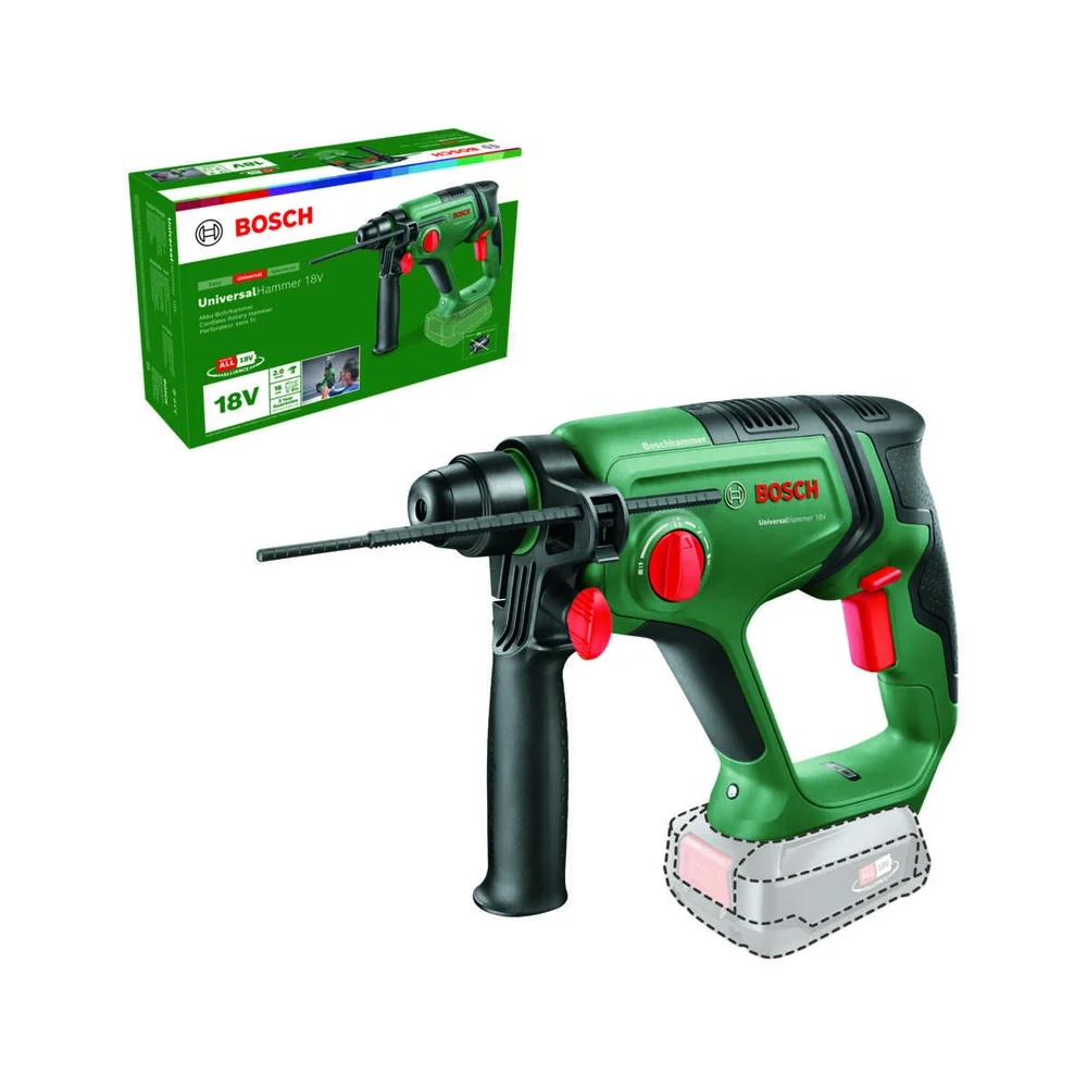 Bosch Universal Hammer 18V borhammer u/batteri v:2402615 Bosch Universal Hammer 18V borhammer u/batteri v:2402615