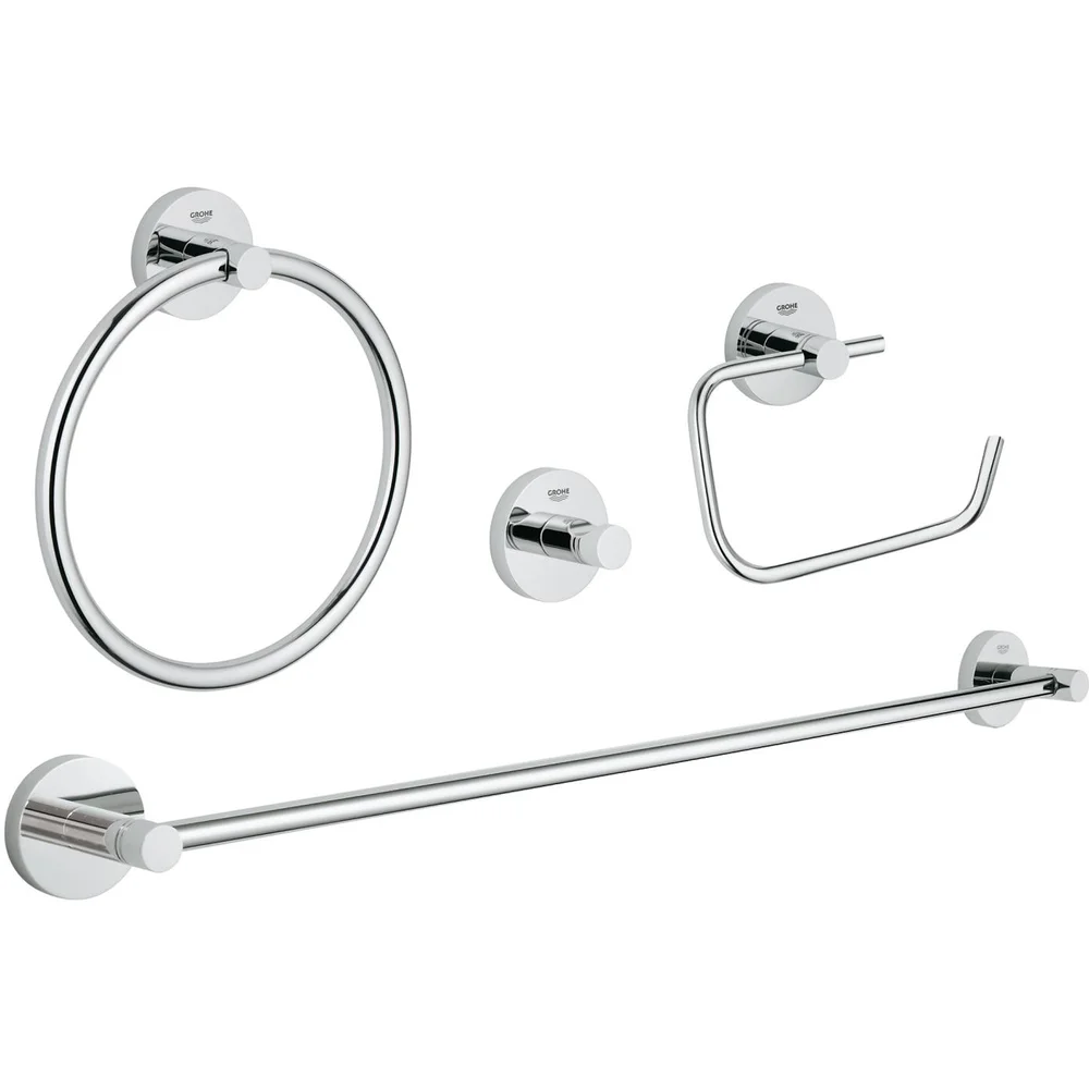 GROHE ESSENTIALS TILBEHØRSSETT 4-I-1 KROM v:9237628