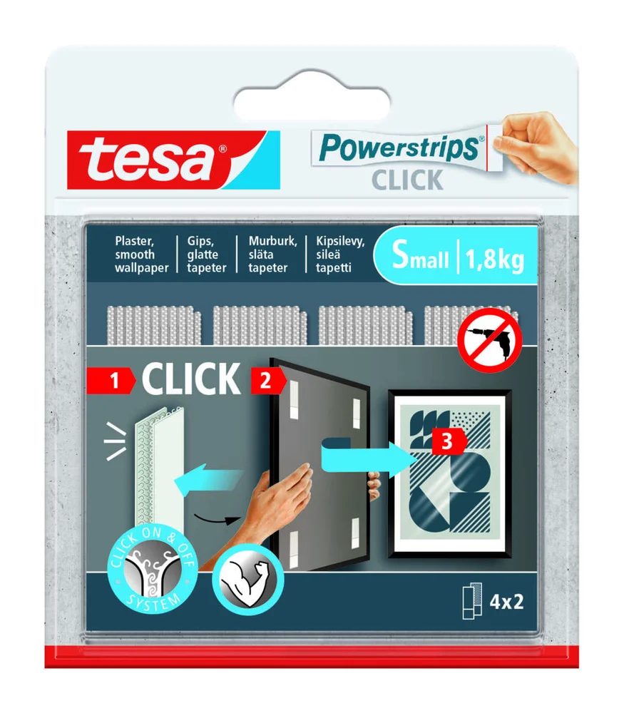tesa® Powerstrips® Click 4-pk v:7907586