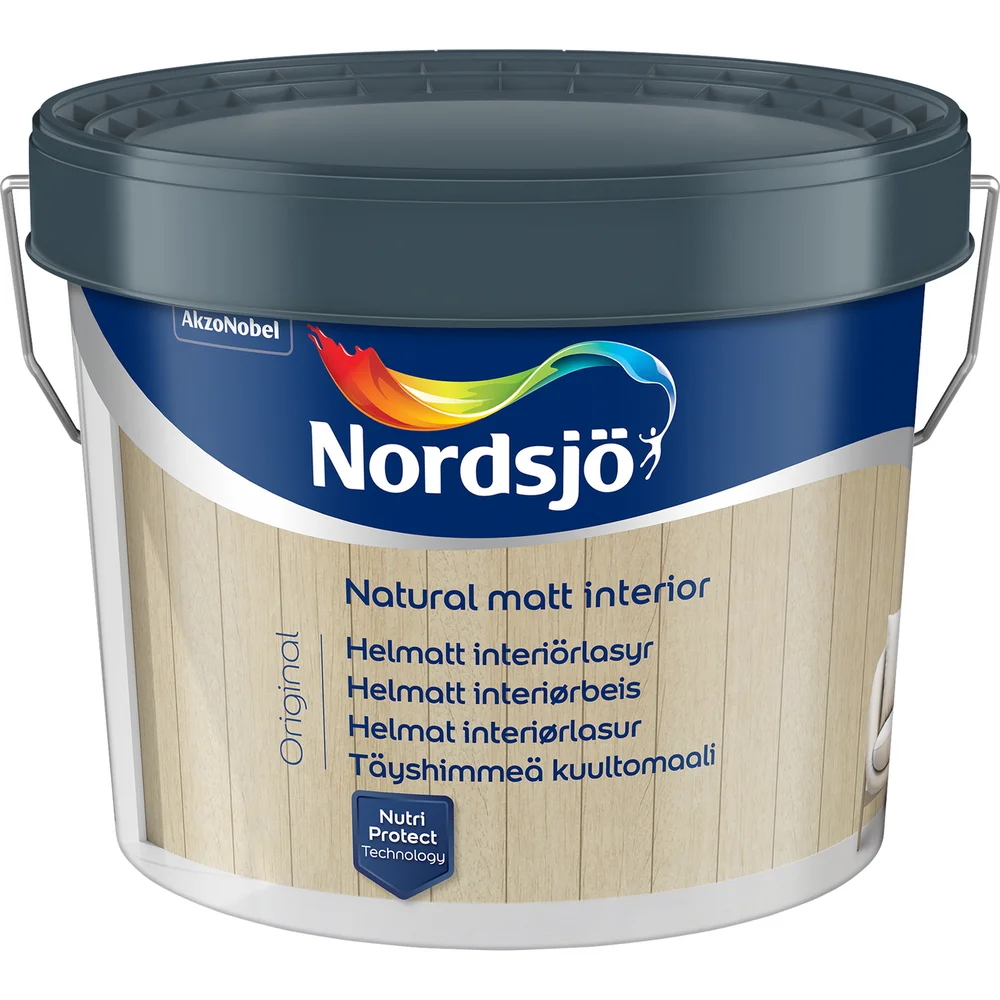 NORDSJØ NATURAL MATT INTERIØRBEIS 2,425L v:2719312 NORDSJØ NATURAL MATT INTERIØRBEIS 2,425L v:2719312