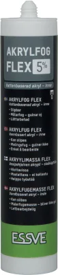 AKRYL FLEX 5 HVIT 300ML v:3728778 AKRYL FLEX 5 HVIT 300ML v:3728778