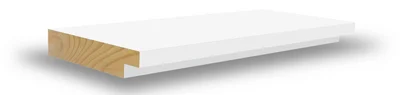 Dørsett furu 18×45 hvit v:6416498