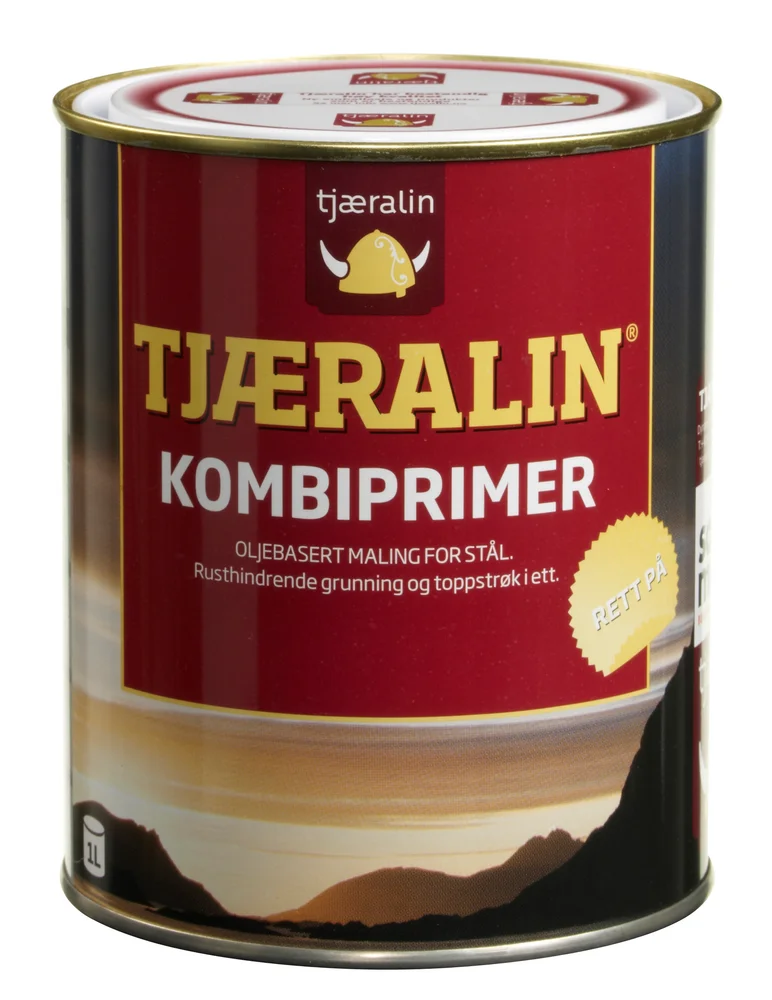 TJÆRALIN KOMBIPRIM HVIT/A-BASE 0,9L v:1162134 TJÆRALIN KOMBIPRIM HVIT/A-BASE 0,9L v:1162134