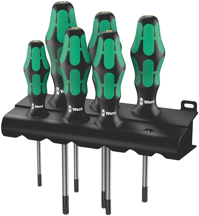 WERA SKRUVMEJSELSATS 367/6 TORX v:8180466
