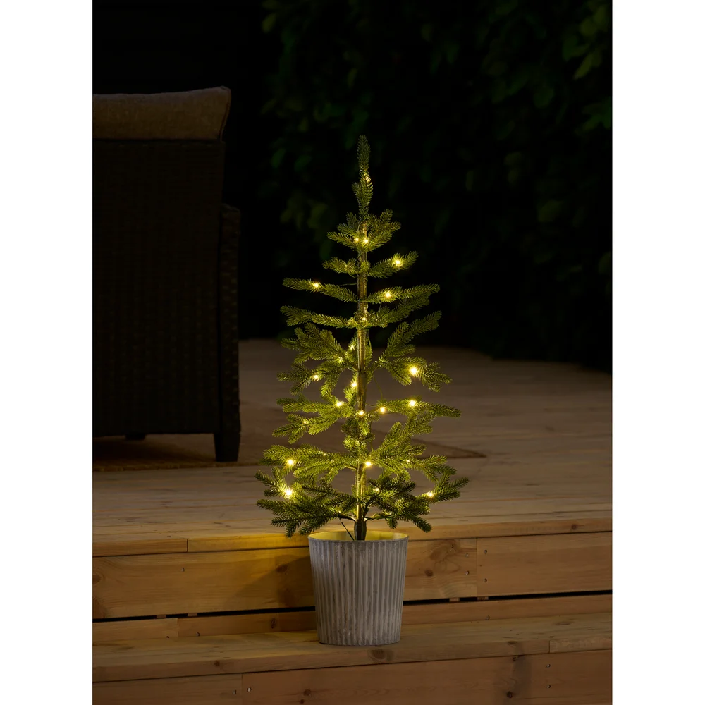 DAY GRANTRE I POTTE M/35LED 90CM T/BATTERI IP44 v:5937680
