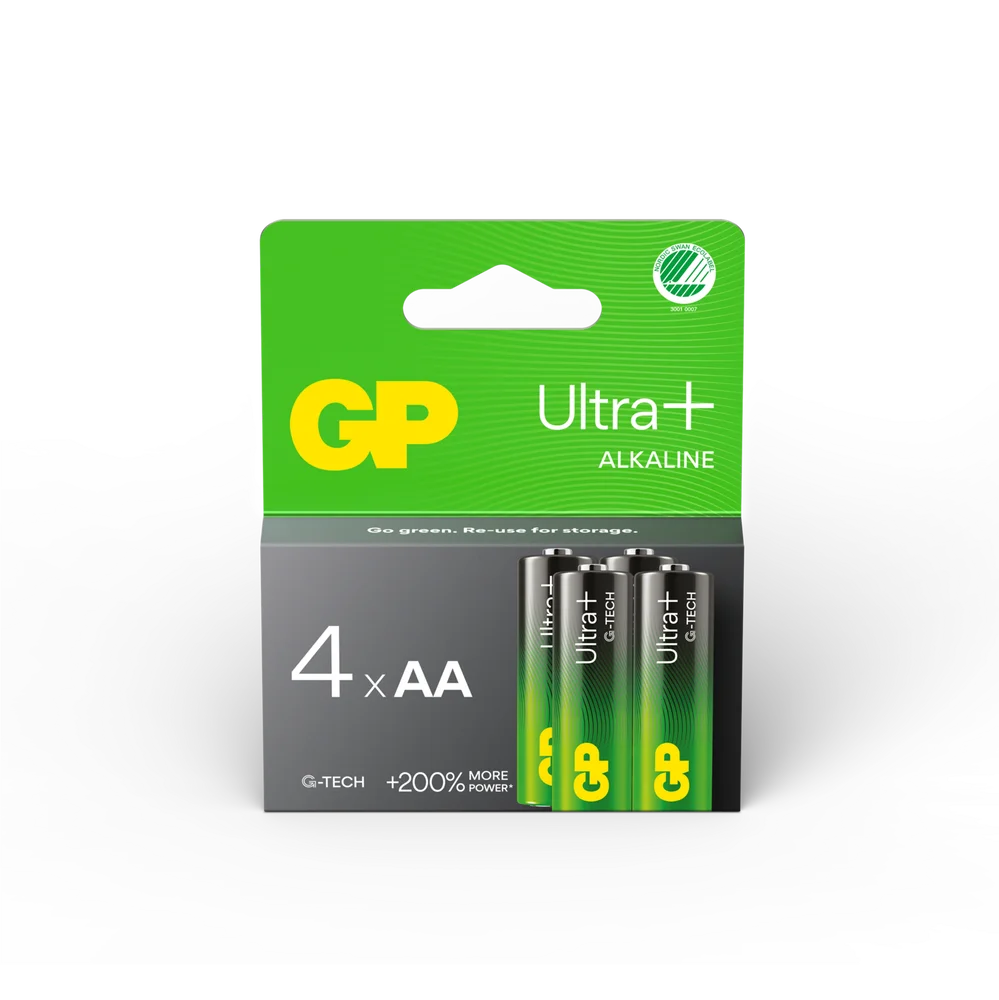 BATTERI ULTRA PLUS ALK AA/LR6 4P v:7668656