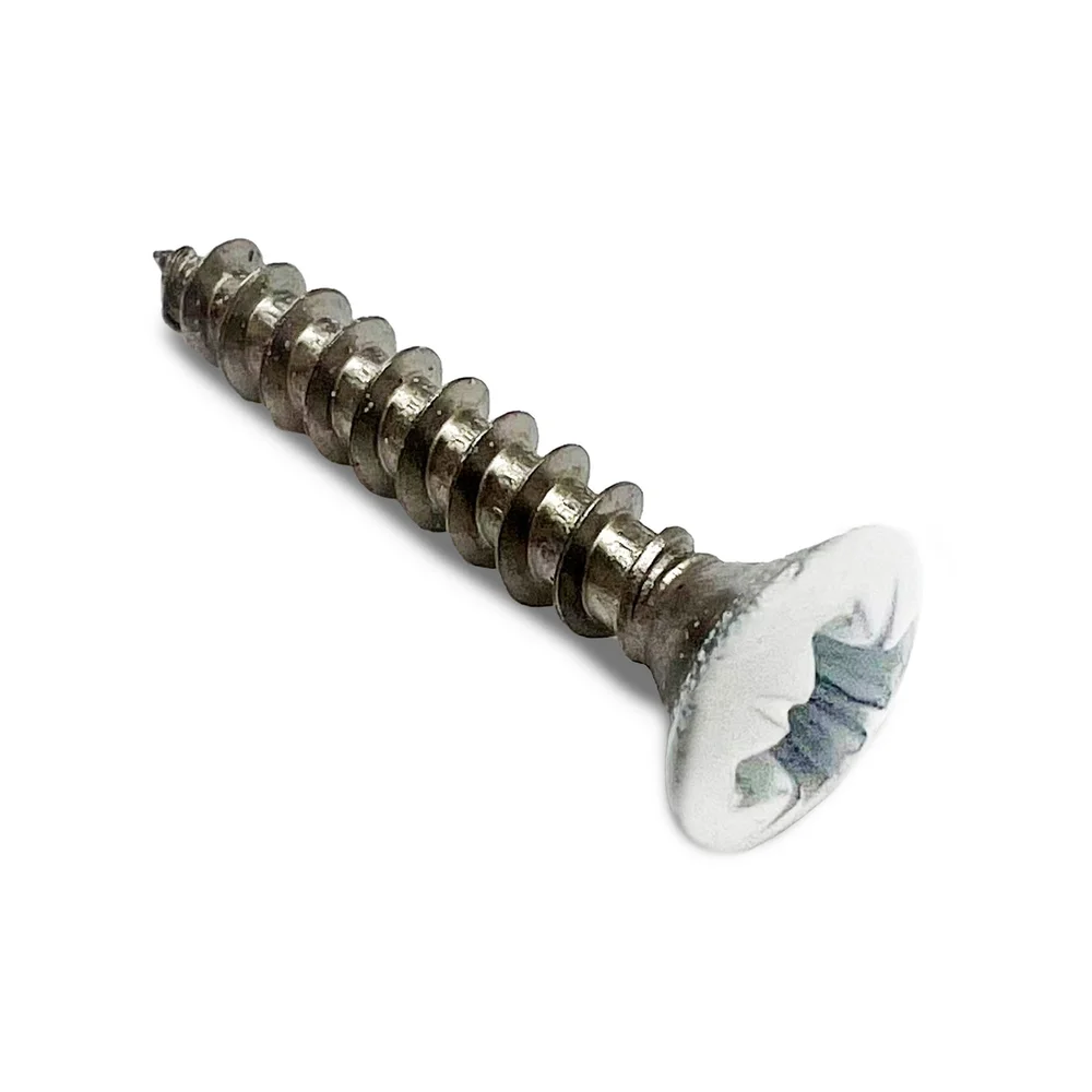 Habo Skrue hvit, 3,5×25 mm v:4706213