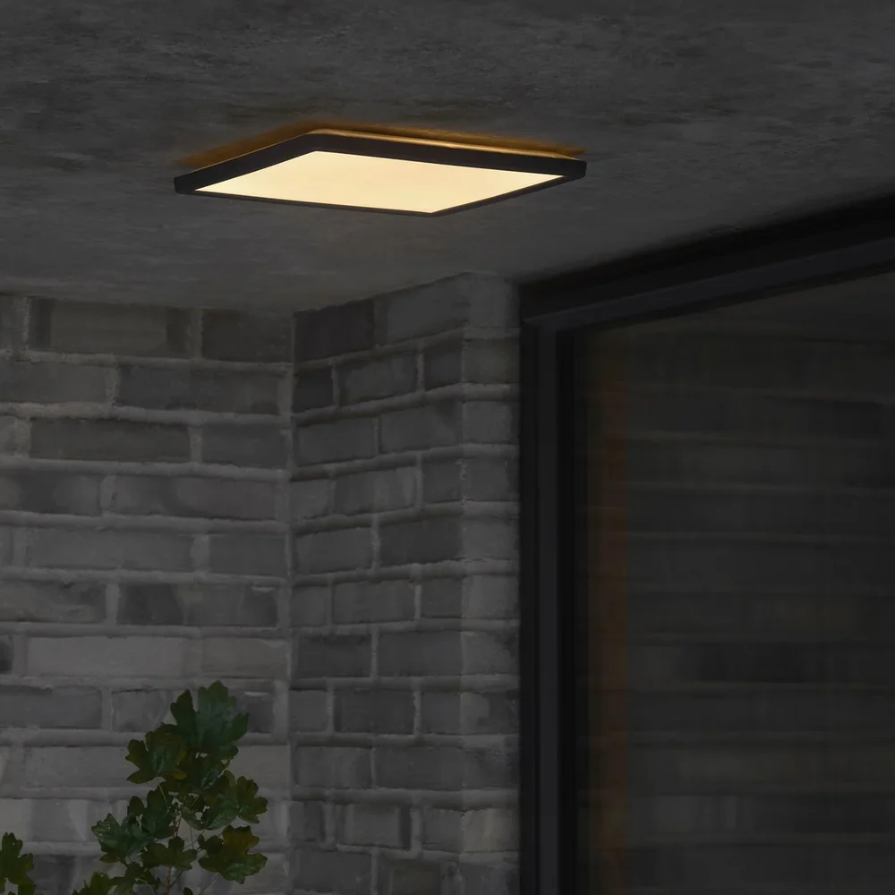 NORDLUX OJA 29 OUTDOOR SQUARE TAKLAMPE SORT v:2239584 NORDLUX OJA 29 OUTDOOR SQUARE TAKLAMPE SORT v:2239584