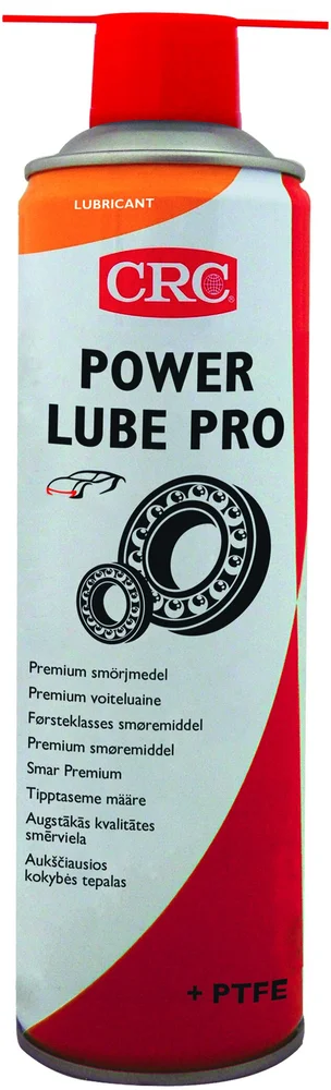 CRC Smøreolje Power Lube Pro med PTFE, 500 ml v:6014362