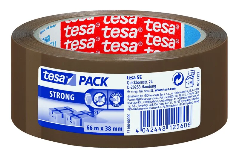 Tesa Pakketeip, brun, 38 mm v:3951081