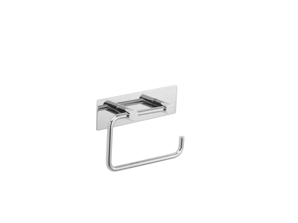 SaniScan toalettpapirholder med bakplate krom v:1923625
