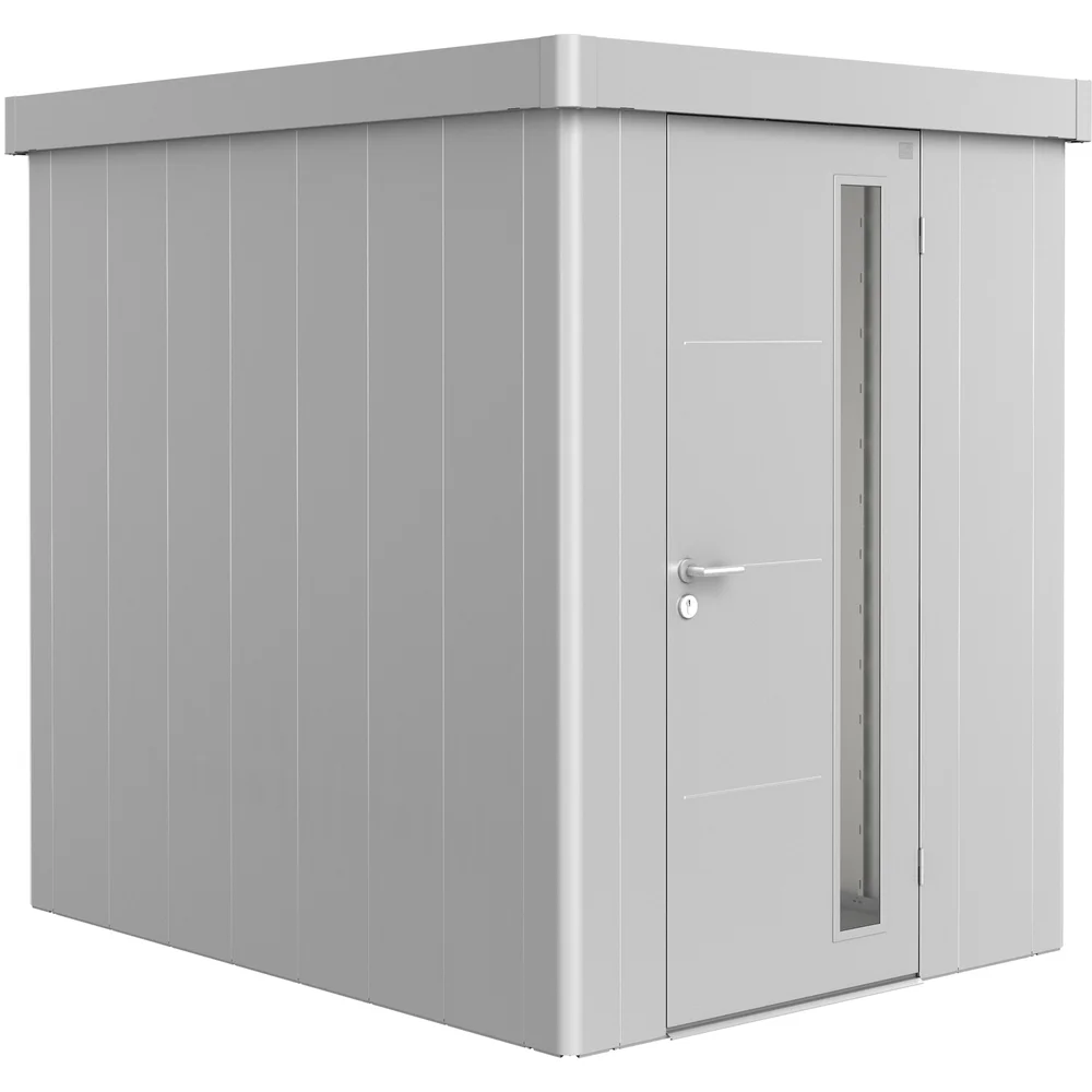 BIOHORT REDSKAPSBOD NEO 2A STD. DØR SØLV METALLIC v:9218090