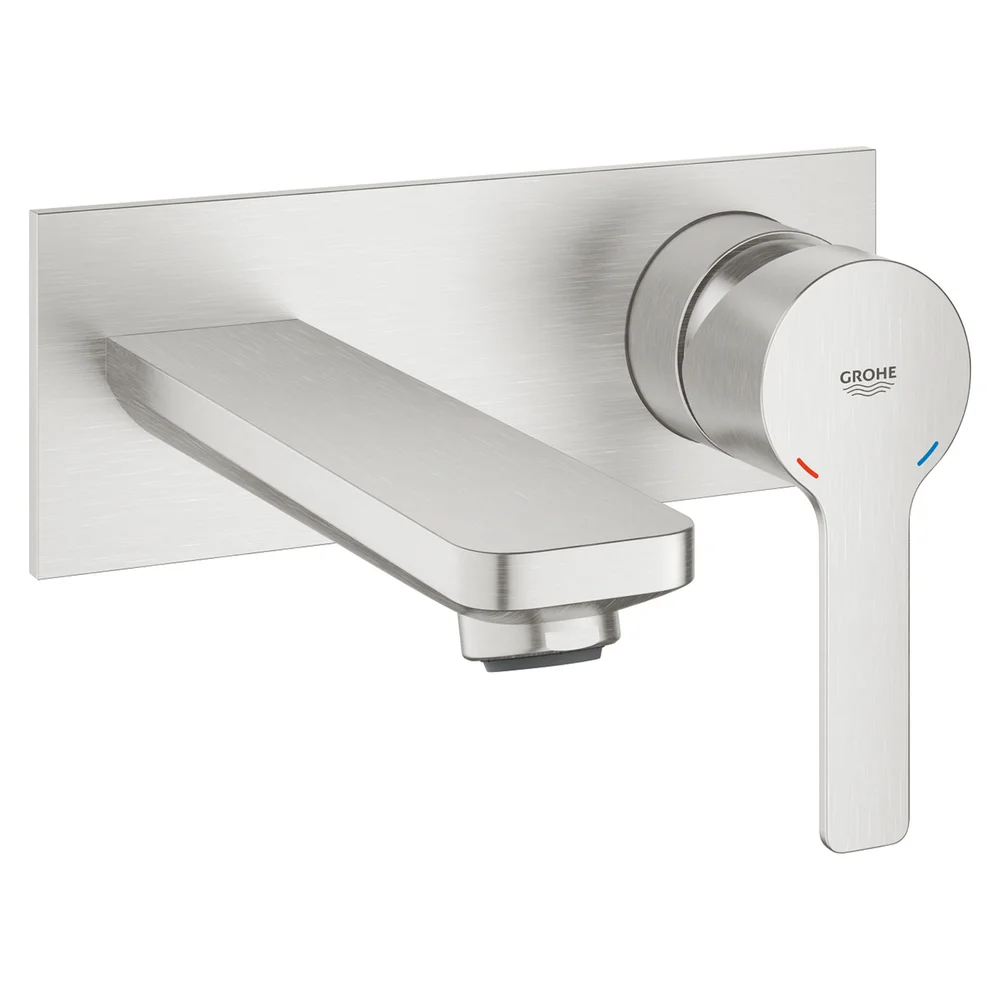 GROHE LINEARE 2-HULLS SERVANTBATTERI S SUPERSTEEL v:3715165