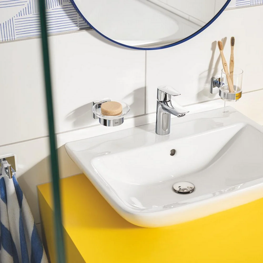 GROHE START CUBE SÅPESKÅL MED HOLDER KROM v:5321635 GROHE START CUBE SÅPESKÅL MED HOLDER KROM v:5321635