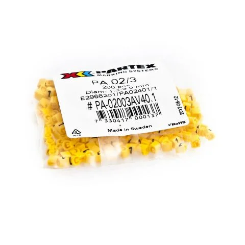 PA02401/7 Partex Kabelmerking 3096014 PA02401/7 Partex Kabelmerking 3096014