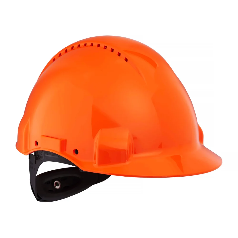 3M Skyddshjälm Uvicator, rattjustering, ventilerad, orange, G3000NUV-OR v:3515052