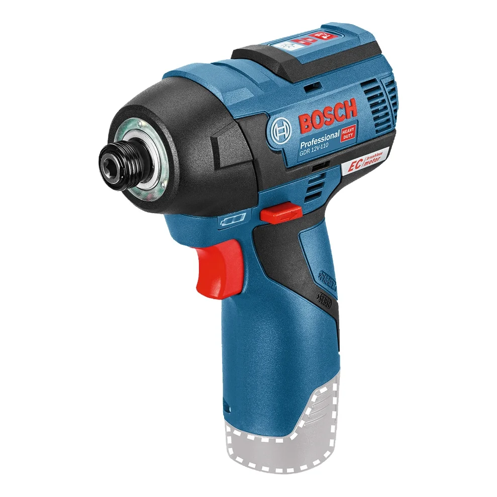 Bosch Slagbormaskin GDR 12V-110, uten batteri & lader, 110 Nm, 0-2600 rpm v:8281149