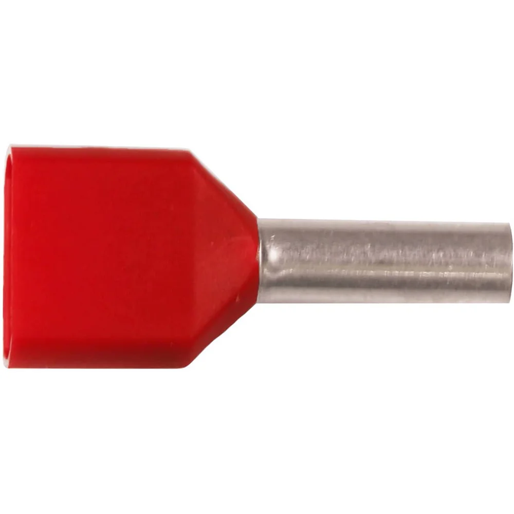 ELITECH ENDEHYLSE ISOLERT DOBBEL 1,5MM2 12MM RØD 10STK v:6901077