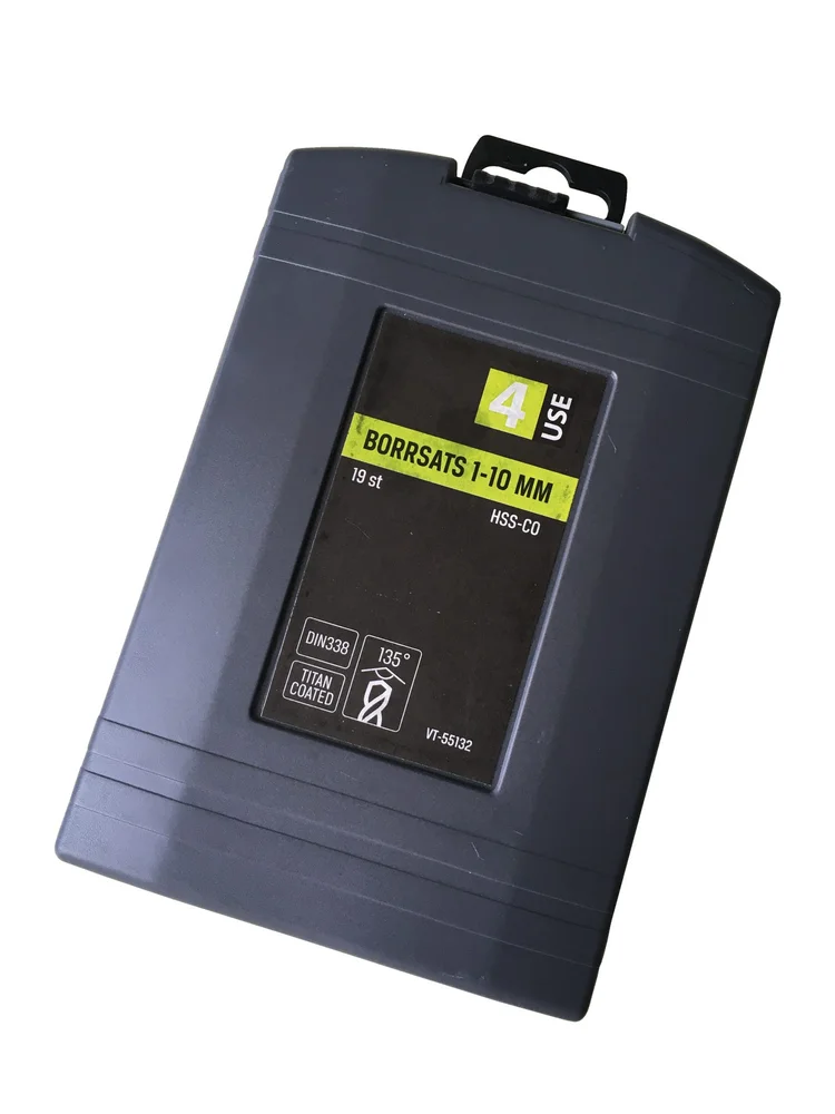 4-USE BORSETT 1-10 MM KRYSS-SLIP HSS v:4038591
