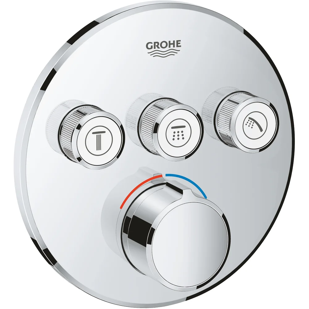GROHE SMARTCONTROL TERMOSTATBATTERI M/3 VENTILER v:9659476 GROHE SMARTCONTROL TERMOSTATBATTERI M/3 VENTILER v:9659476