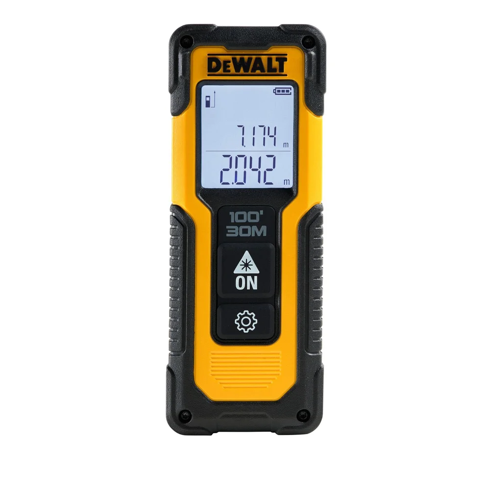 Dewalt Avstandsmåler laser 30 m, DWHT77100-XJ v:3990115 Dewalt Avstandsmåler laser 30 m, DWHT77100-XJ v:3990115