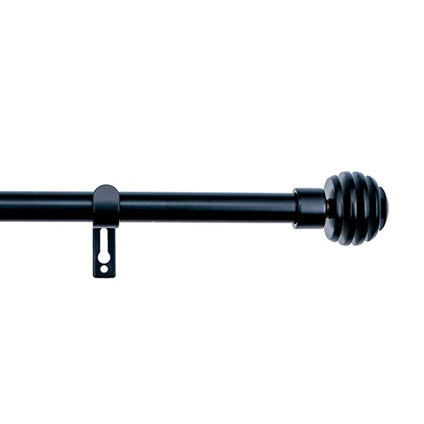 KIRSCH STANGSETT AURA Ø19 SVART 160-300 v:7358052