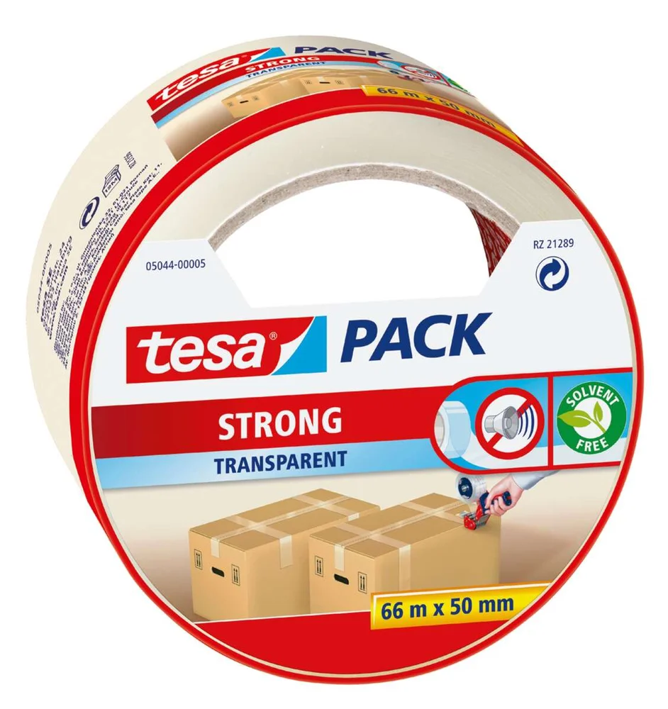 tesa® Pack Strong transprent emballasjetape v:5371313