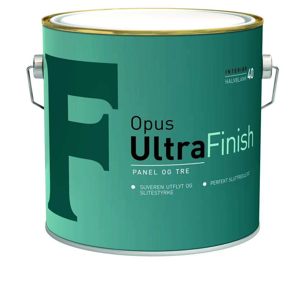 OPUS Ultrafinish panel og tre halvblank hvit base 0,68 l v:3843262 OPUS Ultrafinish panel og tre halvblank hvit base 0,68 l v:3843262