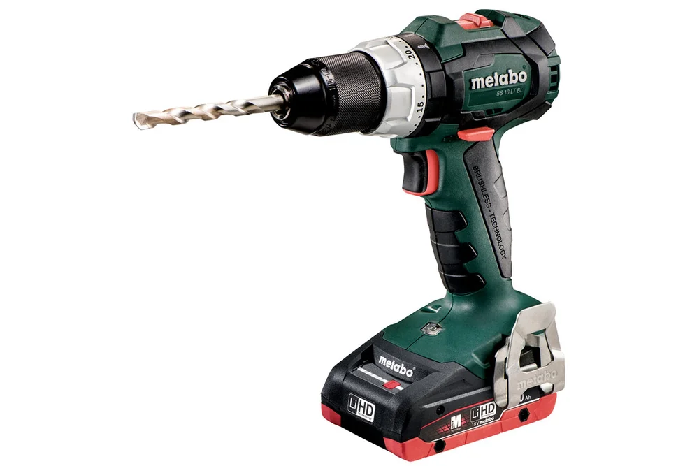 Metabo Borskrutrekker BS 18 LT BL, 18 V, 2 x 4,0 Ah v:3077639