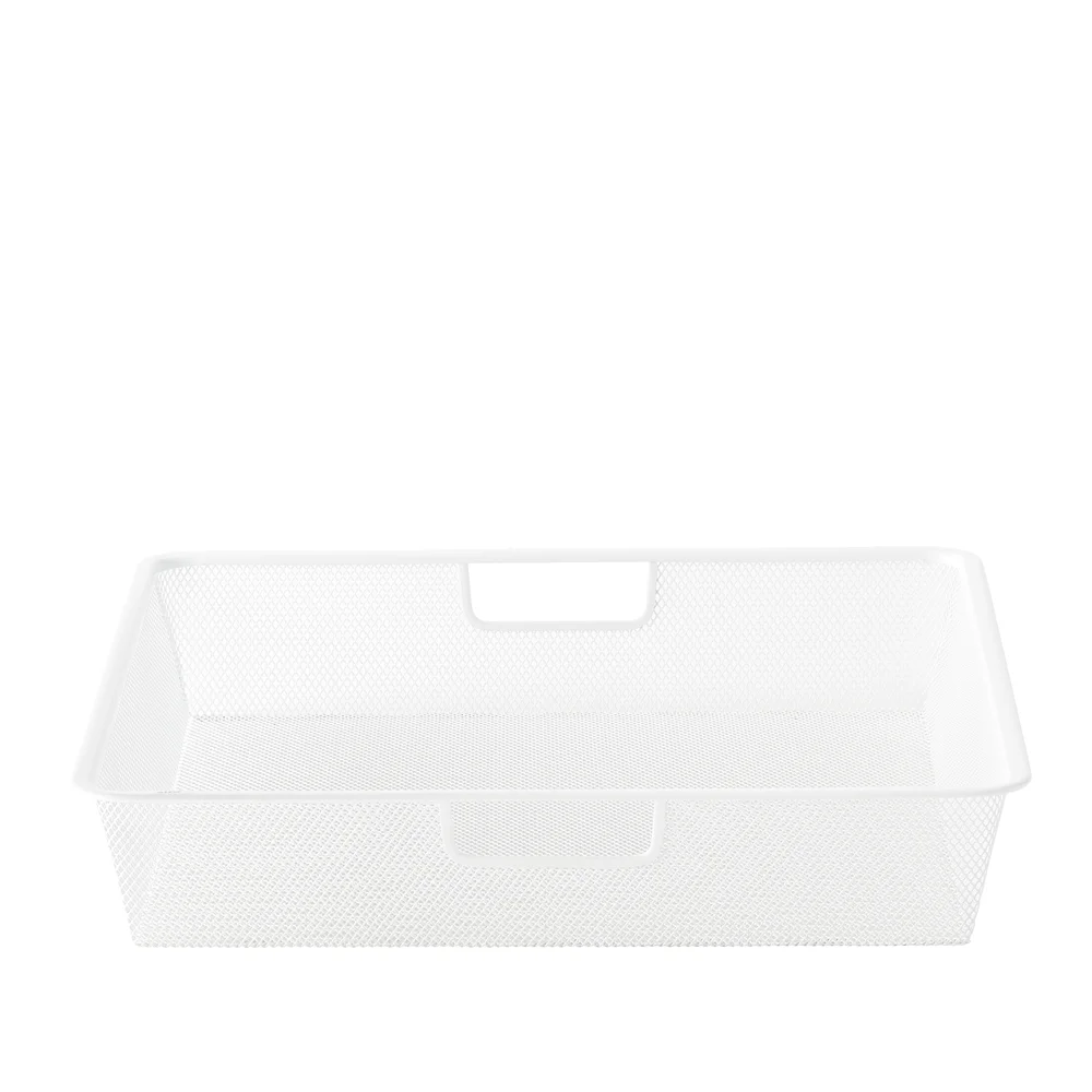 Meshkurv til uttrekksramme hvit 45x40x8 cm v:3086278 Meshkurv til uttrekksramme hvit 45x40x8 cm v:3086278