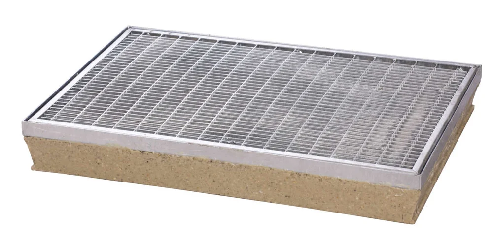 Stora-Drain galvanisert fotskraperist med brønn 600x400mm v:4580377