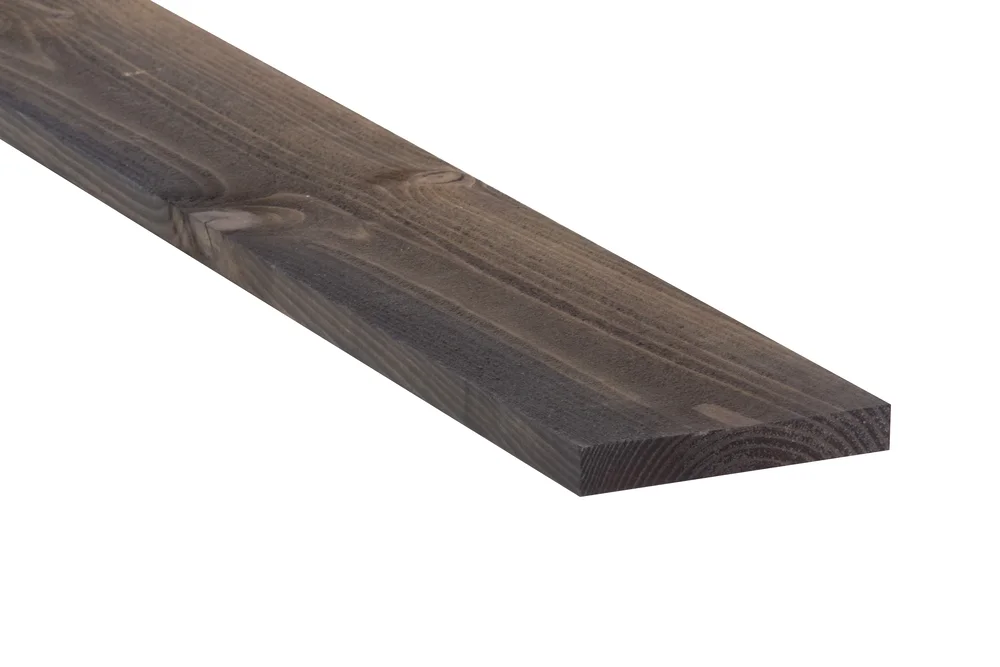 Kledning royalimpregnert rektangulær setersvart 19x123 mm v:9802429