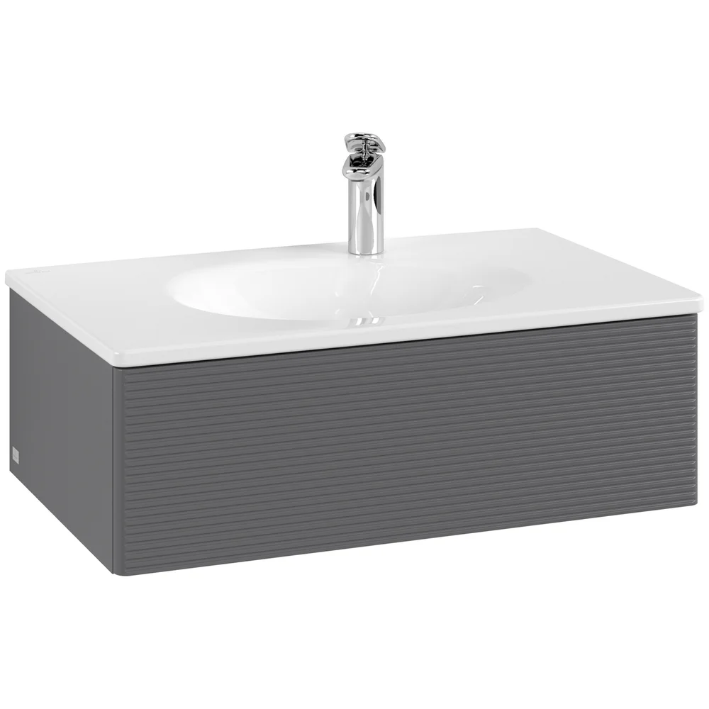 V&B ANTAO SERVANTSKAP 1 SKUFF RILLET 788X256X496 ANTRASITT v:7108521