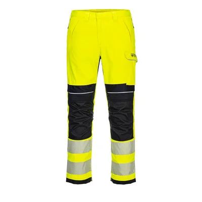 ARBEIDSBUKSE PW3 FR HI-VIS GUL-EU49 v:2856831
