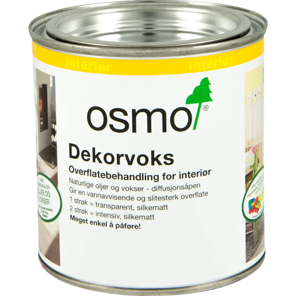 OSMO DEKORVOKS TR 3118 0,375L HELLEGRÅ v:4991546 OSMO DEKORVOKS TR 3118 0,375L HELLEGRÅ v:4991546