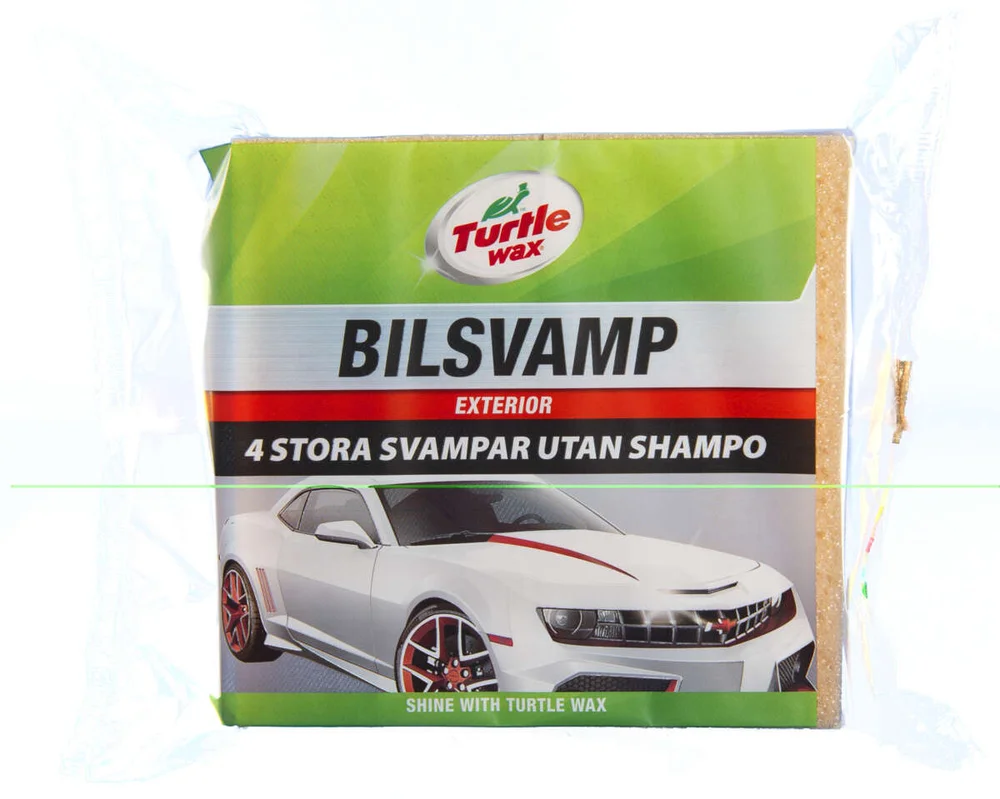 Turtle Wax bilsvamp uten shampo 4-pk v:4713408 Turtle Wax bilsvamp uten shampo 4-pk v:4713408