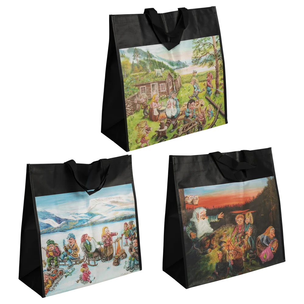 Vedbag m/trollmotiv espegard v:2080754 Vedbag m/trollmotiv espegard v:2080754