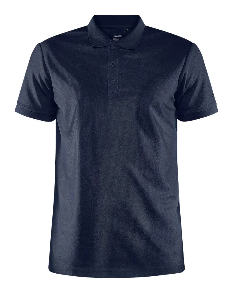 CRAFT T-SHIRT PIQUE CORE UNIFY M MØRK MARINE v:3437031
