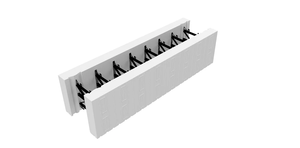 Thermomur 350hd toppblokk åpen 300x350x1200mm v:3354419 Thermomur 350hd toppblokk åpen 300x350x1200mm v:3354419