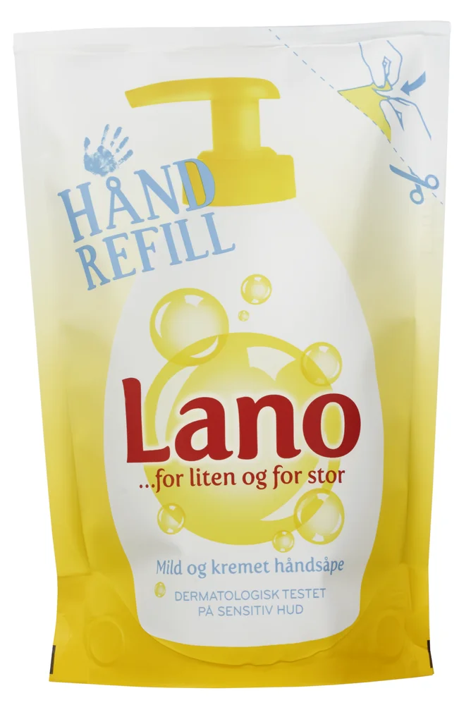 LANO HÅNDSÅPE FLYTENDE REFILL 300 ML v:7976605