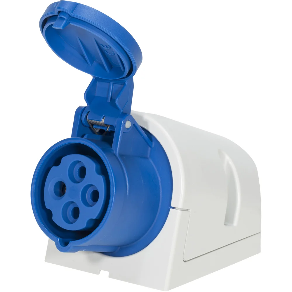 CEE STIKKONTAKT FOR RUNDPLUGG 3-POL M/JORD 230V 16A v:9811122