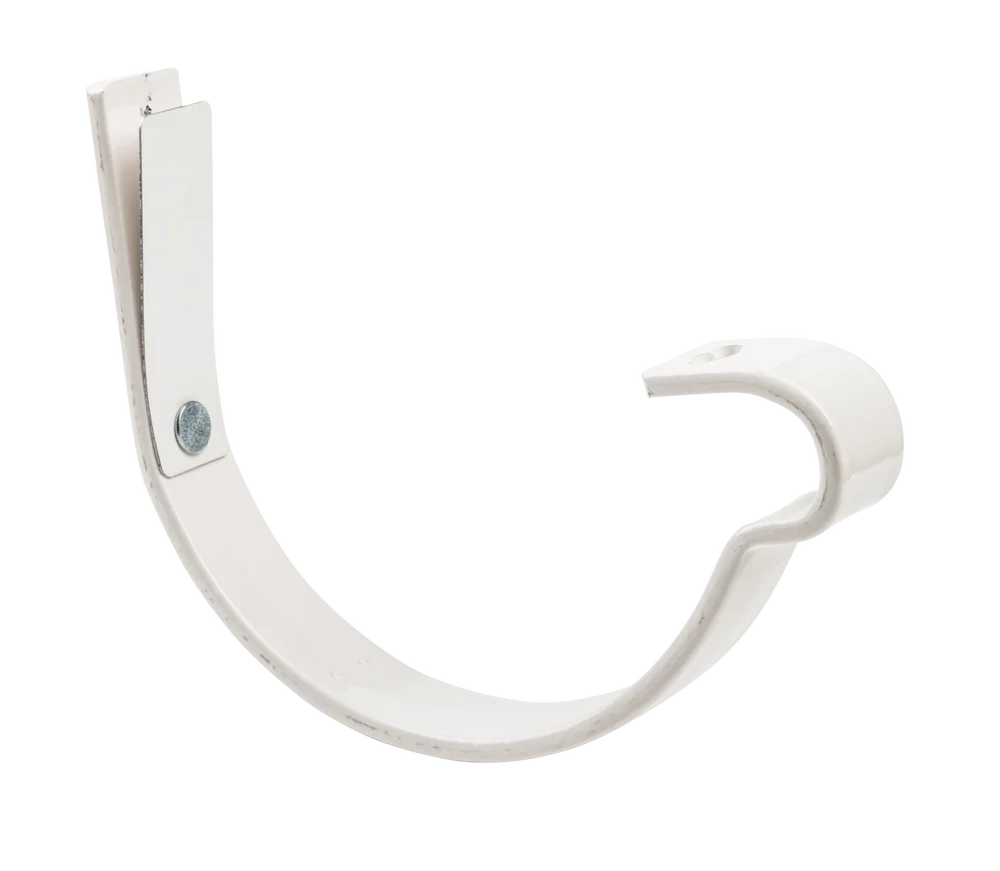 Takrenne Rennkrok med fjær stål hvit 125mm – Isola v:1639758 Takrenne Rennkrok med fjær stål hvit 125mm – Isola v:1639758